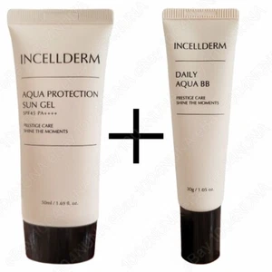 INCELLDERM Moisture Layer Sun Protector + Sheer Glow BB Cream SET KBeauty Makeup - Picture 1 of 1