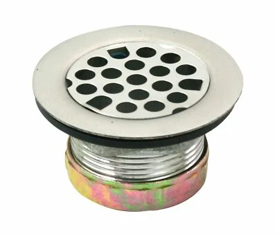 Stainless Steel RV Mobile Shower Strainer Drain Assembly for Bar & Bathroom Sink - Image 1 of 4