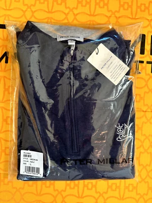 Scotty Cameron Circle T Tour Only 蓝色和平冲浪者 25 美分拉链夹克大号 — 第 1/4 张图片