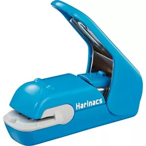 Kokuyo Japan Harinacs Klammerloser Hefter Kompakt SLN-MPH105B Blau 5 Papiere - Bild 1 von 5