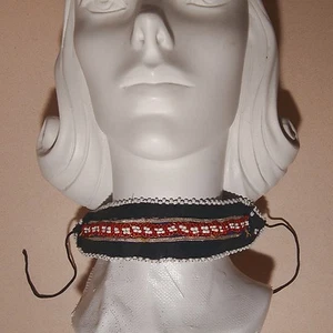 Kuchi Stamm Bauchtanz ATS Zentralasien bestickter CHOKER 798u7 - Bild 1 von 3