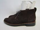 Coach Mens Size 10.5 D Brown Suede Lace Chucka Ankle Casual Shoes Boots