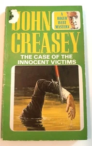 The Case of the Innocent Vicitims Paperback Book by John Creasey - Picture 1 of 3