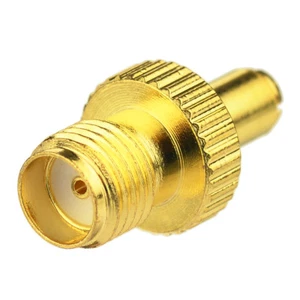 5-Pack SMA Female to TS9 Male RF Straight Adapter For Huawei Sierra Wireless - Afbeelding 1 van 3