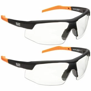 Klein Tools 60171 Standard Safety Glasses, Clear Lens, 2-Pack - Picture 1 of 4