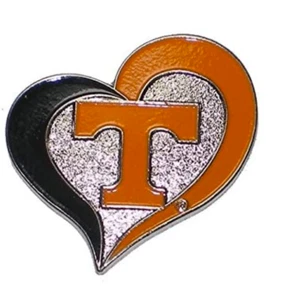 TENNESSEE - LOGOTIPO DE LA ESCUELA - PIN DE SOLAPA/SOMBRERO DE CORAZÓN - TOTALMENTE NUEVO - CCP-PN-261-30 - Imagen 1 de 1