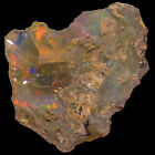 100% Natural Welo Fire Ethiopian Opal Rough Gemstone 16 Ct. 23X18x10 Mm Ee-43405
