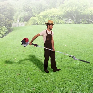 Gas Powered Pole Saw Brush Cutter Gas Hedge Trimmer for Tree Weed Garden 51.7CC - Picture 1 of 24