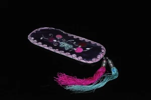 Chinese Antique Qing Dynasty Rare Silk Imperial Embroidery Sachet 18th-19th Cen - Picture 1 of 9