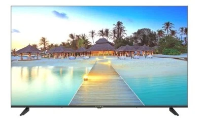 55-Zoll 4K UHD LED Fernseher - Smart TV, HDR, HDMI, USB, WLAN, Schwarz - Bild 1 von 4