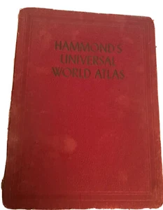 Hammond Universal Weltatlas 1943 mit Nachkriegsbeilage; Referenz - Bild 1 von 3