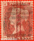SG. 43/44. G1. PP223. " HK " 1d Red. Plate 79. A fine used example with " B67605