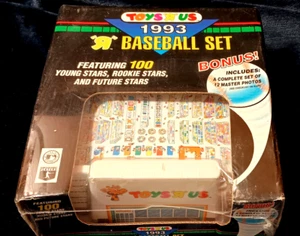 1993 Topps Toys 'R' Us - Baseball Set - 100 Cards & Photos - Mint Sealed Box - Picture 1 of 2