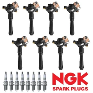 Ignition Coil & NGK Platinum Spark Plug fit BMW 320i 323Ci 325i 325Xi 328i UF354 - Picture 1 of 1