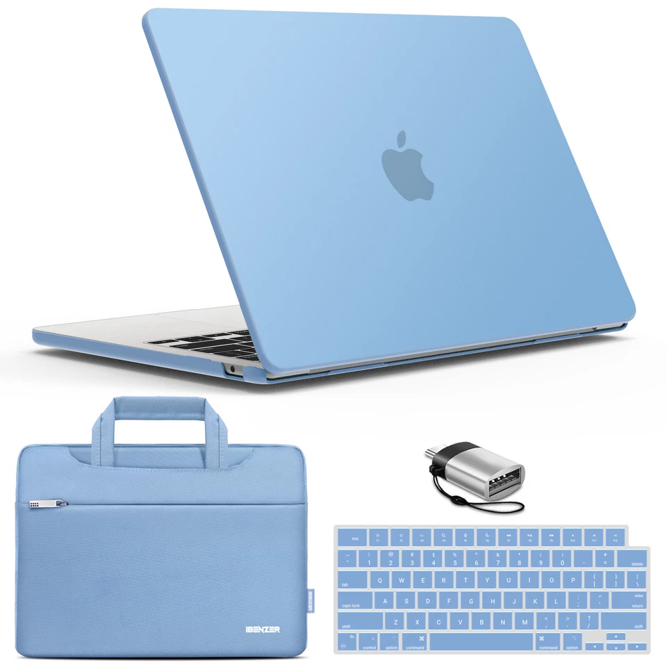 Funda IBENZER para 2025 2024 2023 2022 MacBook Air 13" M4 A3240 M3 A3113 M2 A2681 Foto 1 de 4