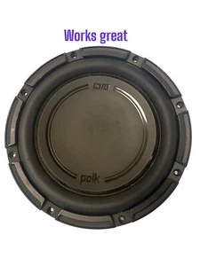 Polk Audio DB1042SVC 10” 1050 Watt Single 4-Ohm Car/Marine Audio Subwoofer Sub - Picture 1 of 2