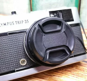 New Olympus Trip 35 Lens Cap & Keeper Cord - Protect Your Optics & Selenium Cell - Picture 1 of 4