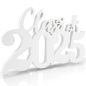 Graduations Decorations 2025Class of 2025 Photo Props Senior White Graduation... - Picture 1 of 6