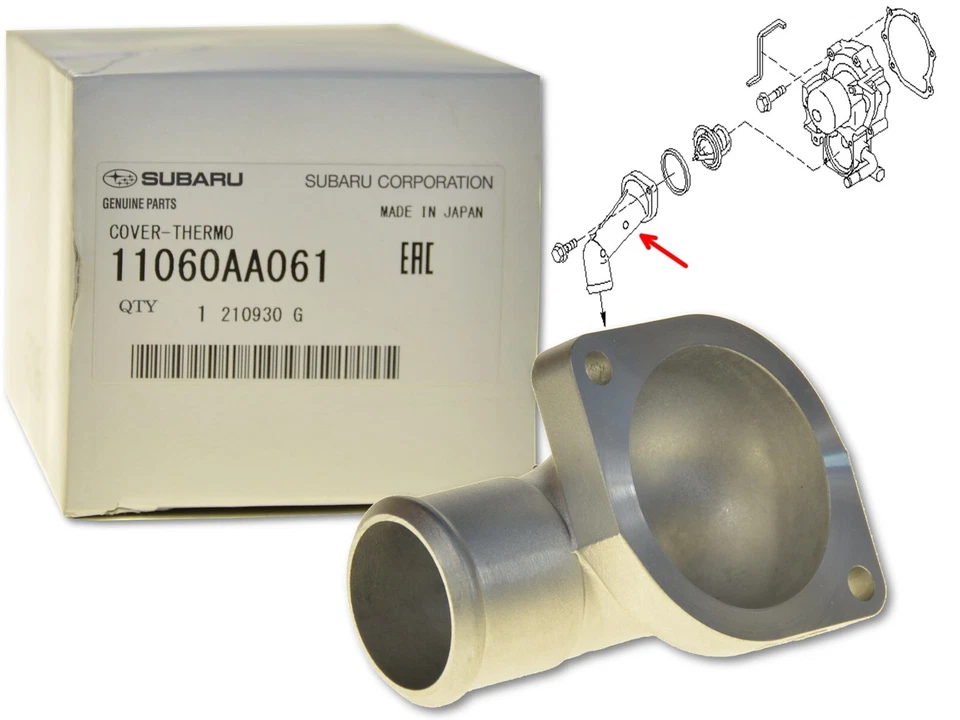 Thermostat Housing 11060AA061 OE for Subaru Forester Impreza Legacy Outback - Image 1 of 1