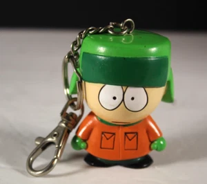 1998 South Park Kyle Vinyl Figure Keychain Comedy Central Preowned - Picture 1 of 6
