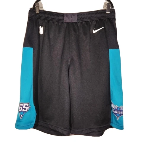 NIKE AUTHENTIC NBA GREENSBORO SWARM CHARLOTTE HORNETS-BASKETBALL SHORTS 44 Len+2 Cover