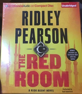 The Red Room (Risk Agent novel ), Pearson, Ridley, New Unabridged CD Audiobook - Foto 1 di 2