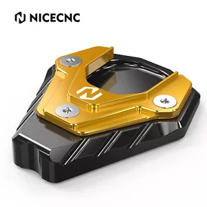 NICECNC Billet Side Kickstand Pad Extend For Suzuki DRZ400S DRZ400SM 2000-2024 - Picture 1 of 11