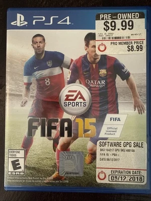 FIFA 15 For PlayStation 4 PS4 Soccer - E for Everyone - EA Sports - Image 1 of 3