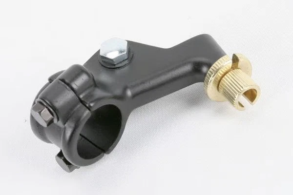 Soporte de palanca izquierda de dos piezas Parts Unlimited sin orificios para espejos - negro ATV/UTV Foto 1 de 4