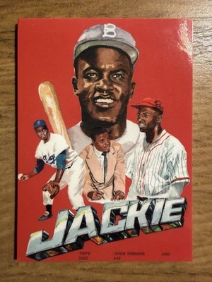Jackie Robinson 2020 Topps Project 2020 Brooklyn Dodgers by Jacob Rochester #321 - Image 1 of 2