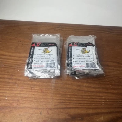 (Pack of 10) Pro-Mold Real Thick Card Mini Snap Tite Holders 120pt Jersey Cards - Image 1 of 3