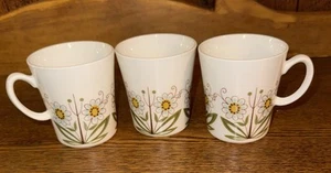 Vintage FIGGJO FLINT Daisy Kaffeetasse ~ Tee ~ Norwegen ~ 70er Jahre ~ Groovy - Bild 1 von 8