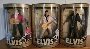 *RAR* Neu im Karton Vintage 3er Set Elvis Presley Sammlerpuppen 1993 Gedenkmünze - Bild 1 von 5