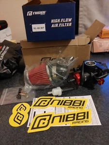 Filtros de aire NIBBI Racing PE30 48 mm para 250cc-300cc Apollo SSR Lifan Honda  - Imagen 1 de 3