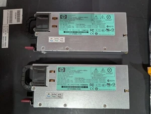 2x HP 490594-001 500172-B21 438203-001 1200W POWER SUPPLY FOR G6 / G7 - Zdjęcie 1 z 1