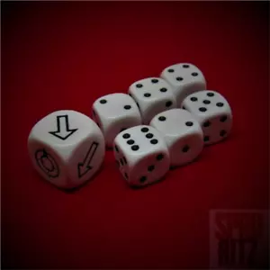 Assalto al Nero Reach Dice Set | Warhammer 40.000 set in scatola bitz (F) - Foto 1 di 1