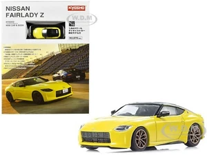 NISSAN FAIRLADY Z RHD IKAZUCHI YELLOW W/MINI BOOK 1/64 DIECAST KYOSHO K07117 Y - Picture 1 of 5