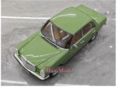 Norev 1/18 Benz 200 1968 Alloy Diecast Metal Car Model Collection Display Green - Image 1 of 4