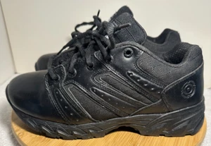 Original Swat Chase Zapato Bota Bajo Cuero Resistente al Deslizamiento Para Mujer Talla 9 Negro - Imagen 1 de 9