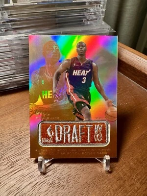 #/99 2003-04 Topps Jersey Edition Copper Dwyane Wade RC Draft Patch Stitching - Image 1 of 3