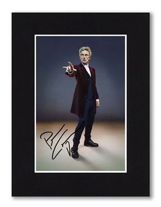 FOTO firmada por Peter Capaldi 8X6 montura preimpresión lista para enmarcar regalo de DOCTOR WHO - Imagen 1 de 3
