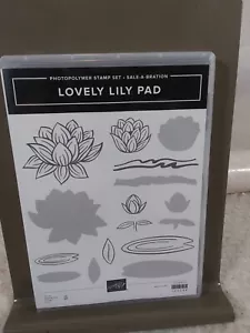 (Retired) Stampin' Up "Lovely Lily Pad" Stamp Set - Picture 1 of 2
