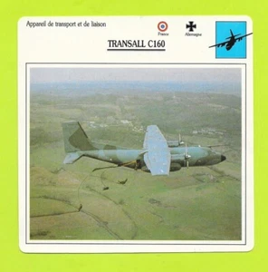 Fiche - Transall C160 - 1988 - Picture 1 of 1