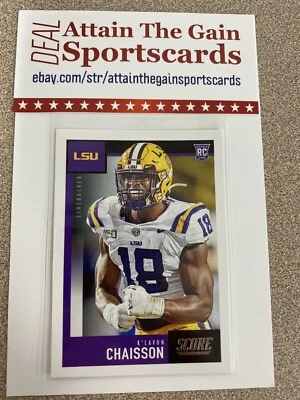 2020 Score Football K’Lavon Chaisson - Image 1 of 2