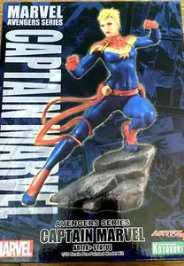 MARVEL COMICS AVENGERS SERIES CAPTAIN MARVEL ARTFX+ STATUE FIGURE Kotobukiya - Picture 1 of 1