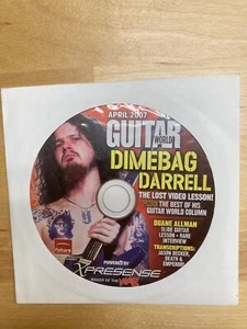 Guitar World - April 2007 - Dimebag Darrell - Fallen Heroes Tribute CD-ROM ONLY - Picture 1 of 1