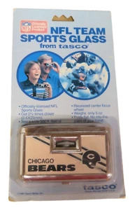 Tasco Chicago Bears 80'/90' Foldable Pop Up Binoculars NEW NOS - Picture 1 of 5