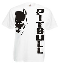 t-shirt PITBULL Fight dog cane Kick Boxing Boxe IDEA REGALO maglietta