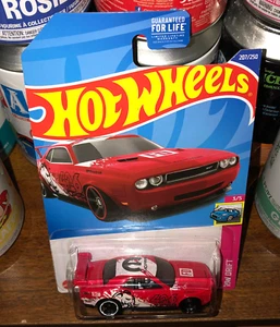 Hot wheels Dodge Challenger Drift Car Red #207 207/250 2022 HW Drift 3/5 - Picture 1 of 2