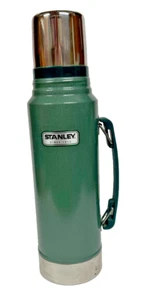 STANLEY Classic Legendary Vacuum Thermos Bottle 1.1 QT. Hammertone Green NEW - Picture 1 of 14